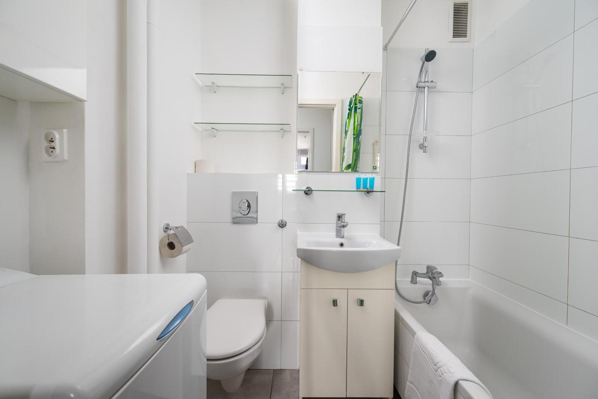 Grzybowska Blue City Centre Apartment وارسو المظهر الخارجي الصورة
