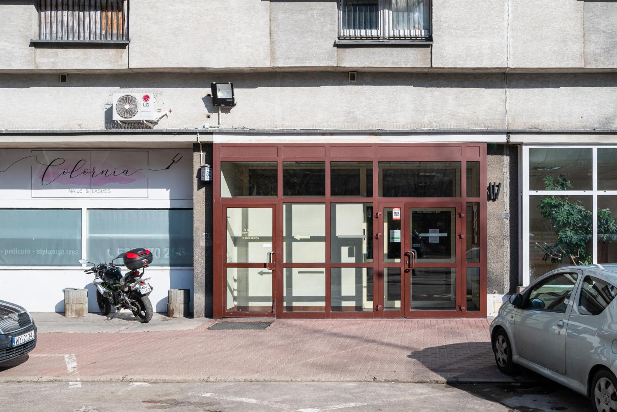 Grzybowska Blue City Centre Apartment وارسو المظهر الخارجي الصورة
